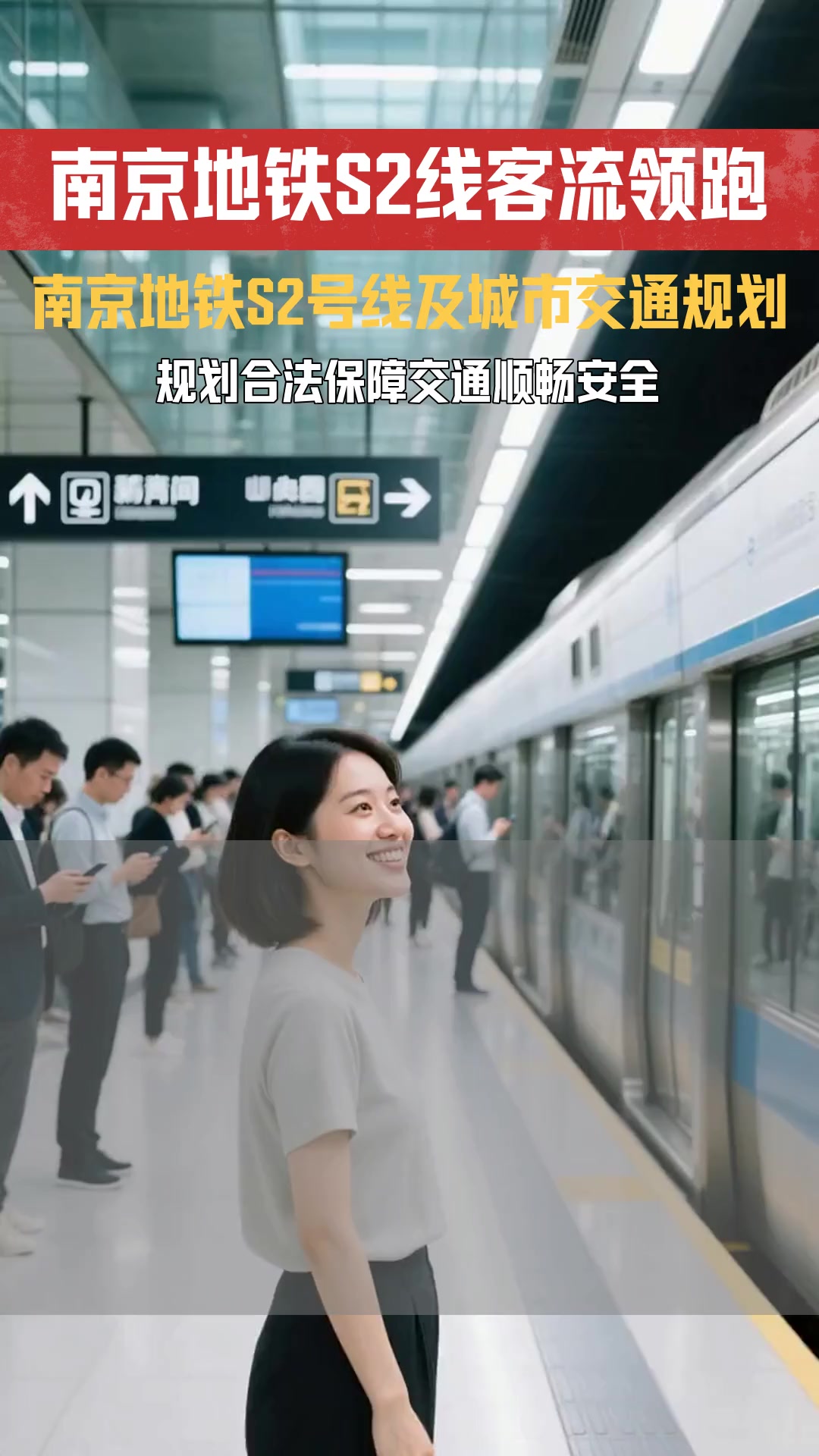 南京地铁S2号线客流领跑S线 地铁客流增长背后的城市交通规划法律解读