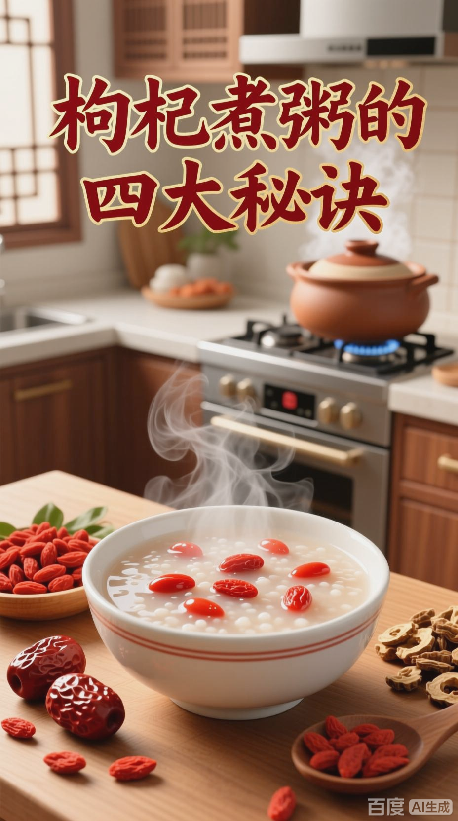 枸杞煮粥，科学养生指南