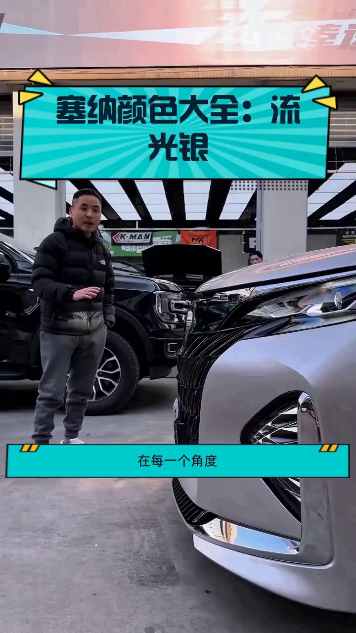 塞纳颜色大全:流光银