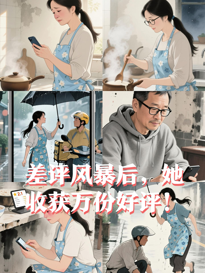外卖店濒临倒闭,她却用一碗粥换来万份五星好评!