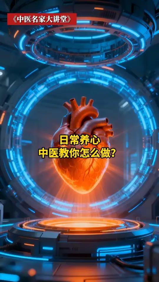 日常养心,中医教你怎么做!