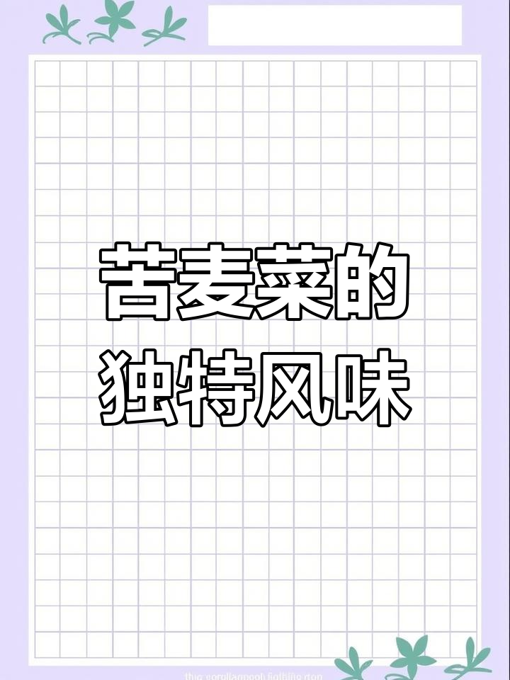 苦麦菜:甜中带苦,乡村的味道