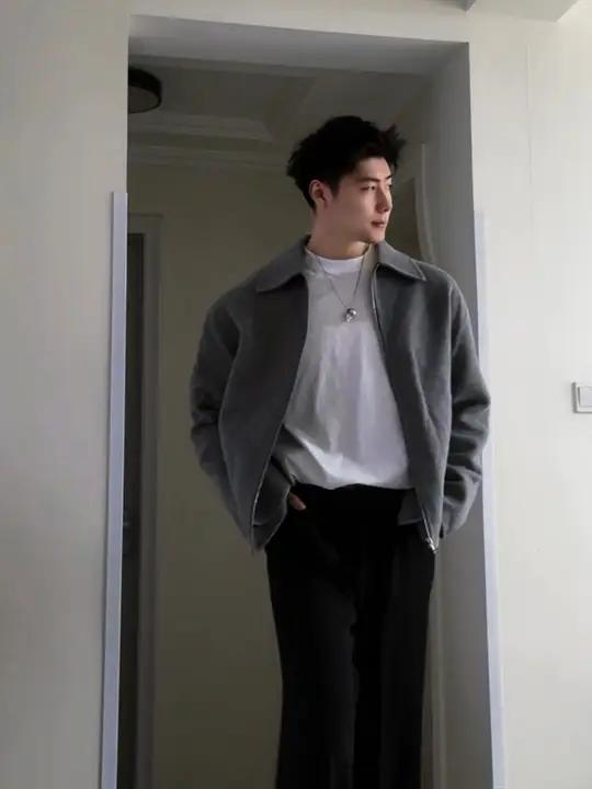 夏天比身材 冬天比衣品 男生穿搭 变装 反差 天蝎