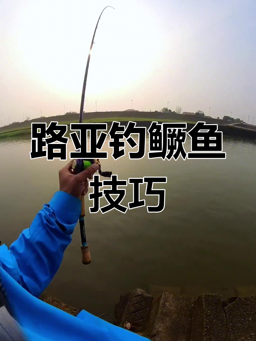 急流区钓鳜鱼技巧,蓝河坝实战分享