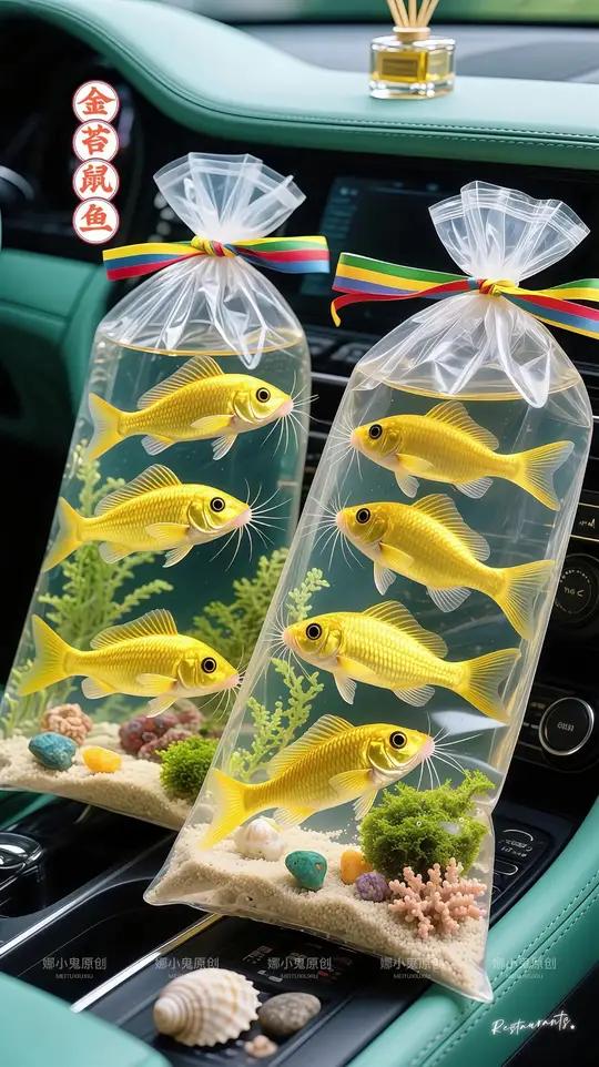 “鱼缸清洁工”上线啦。家里的鱼缸总有些角落藏污纳垢？试试金苔鼠鱼吧！浑身金灿灿的小家伙，不