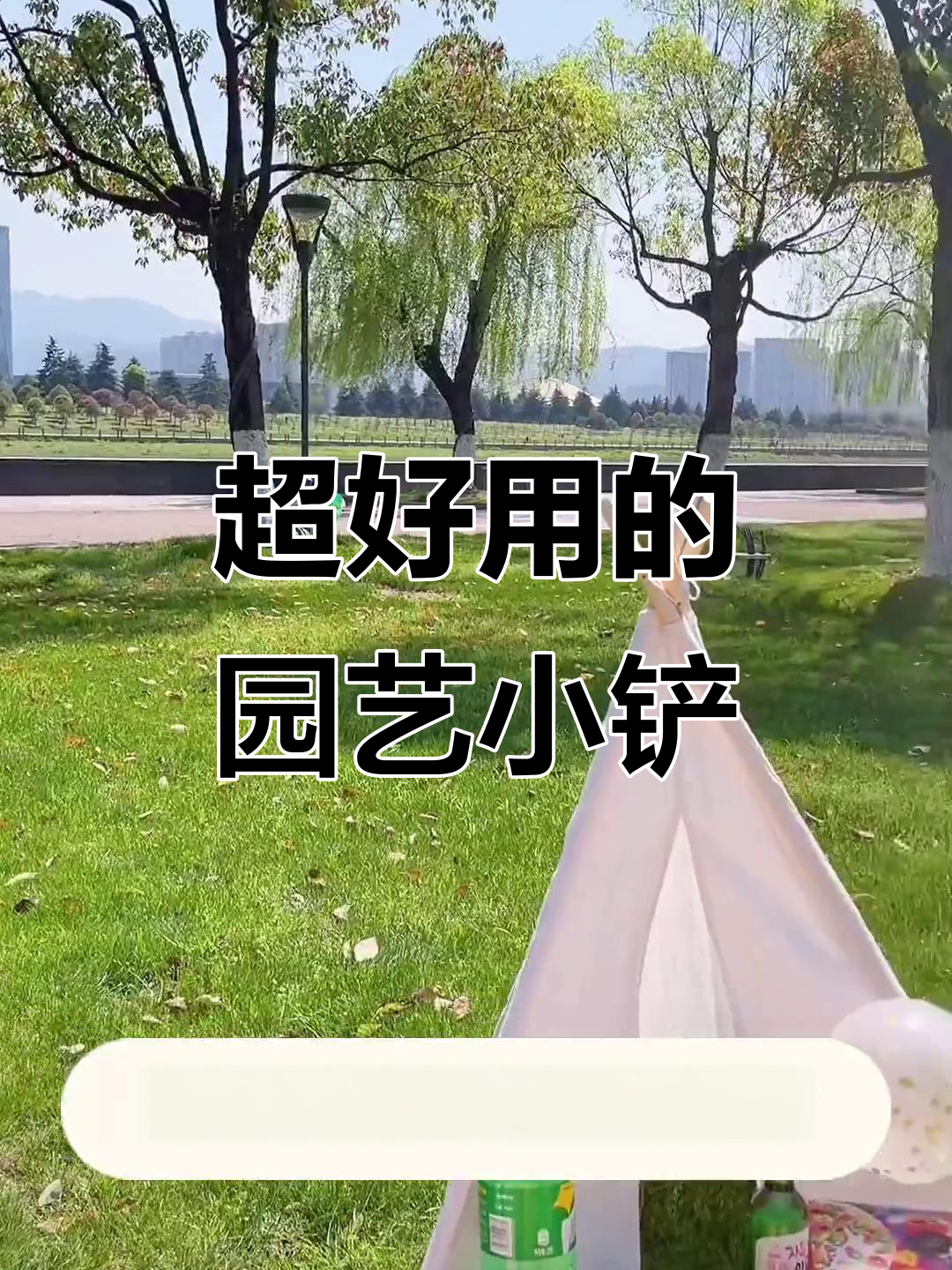 挖荠菜必备工具,这款小铲子让你事半功倍