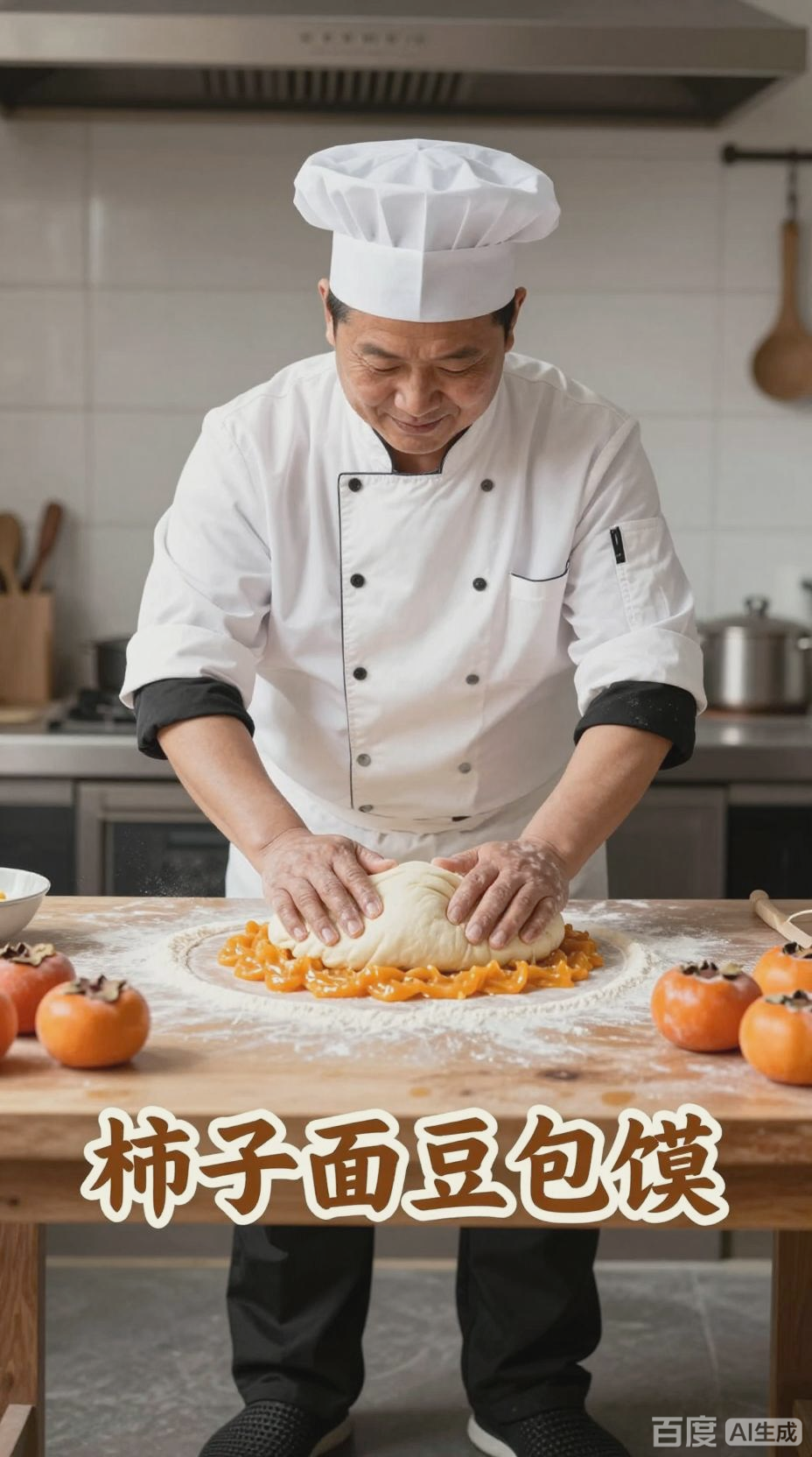 垣曲柿子面豆包馍，地方风味之选