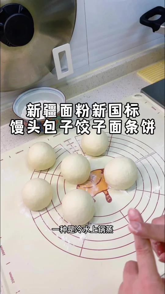 家庭简单白馒头，可以做馒头、包子、面条、饺子，饼．．