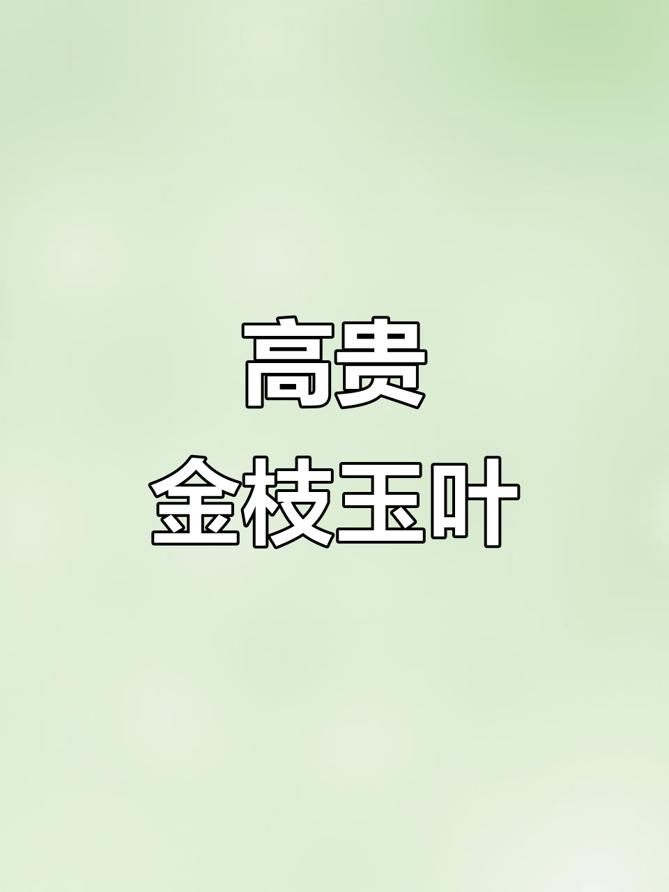 金枝玉叶：高贵多肉植物，象征永恒爱情