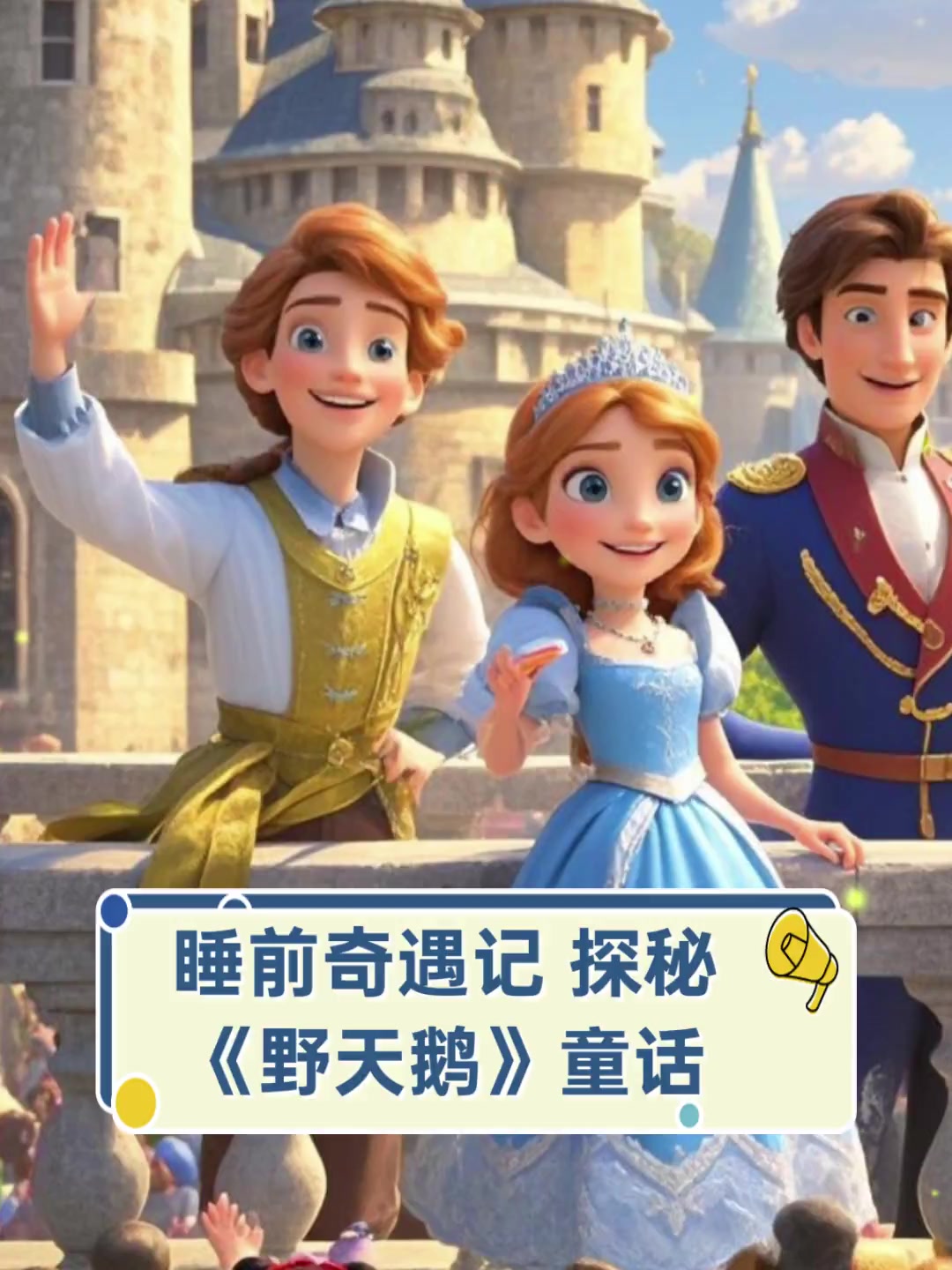 睡前奇遇记,探秘《野天鹅》童话