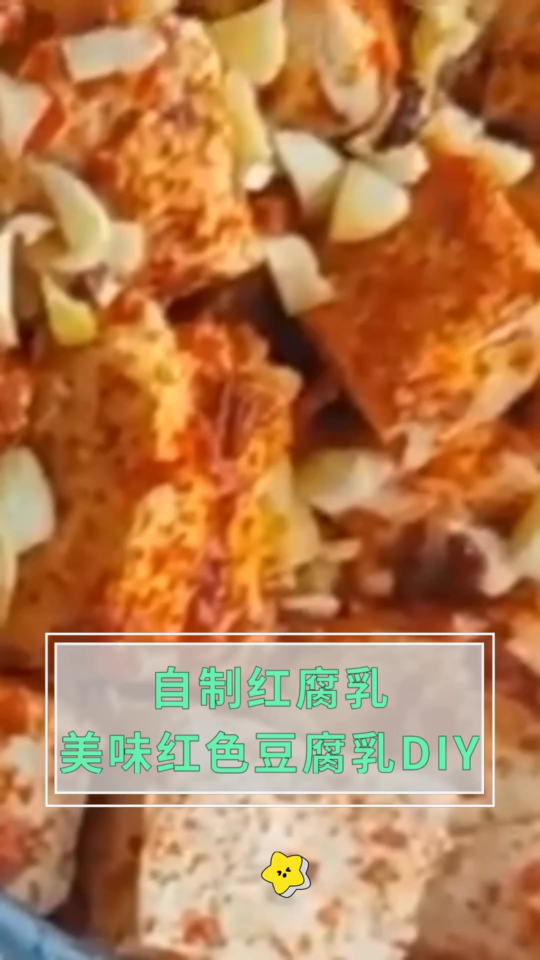自制红腐乳 美味红色豆腐乳DIY
