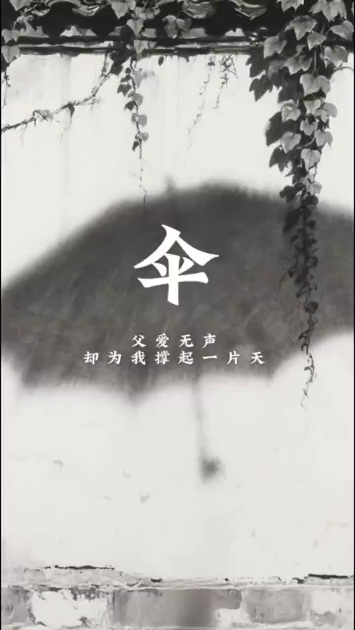 父爱无声,相伴一生。祝天下所有爸爸节日快乐!父亲节快乐