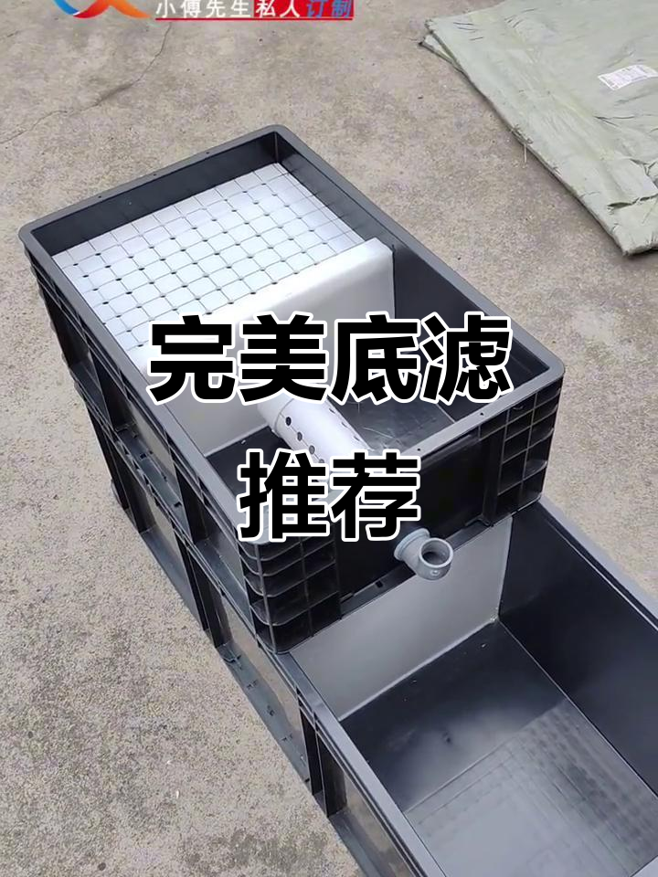 这套底滤系统，120cm鱼缸必备，合理密度轻松驾驭！