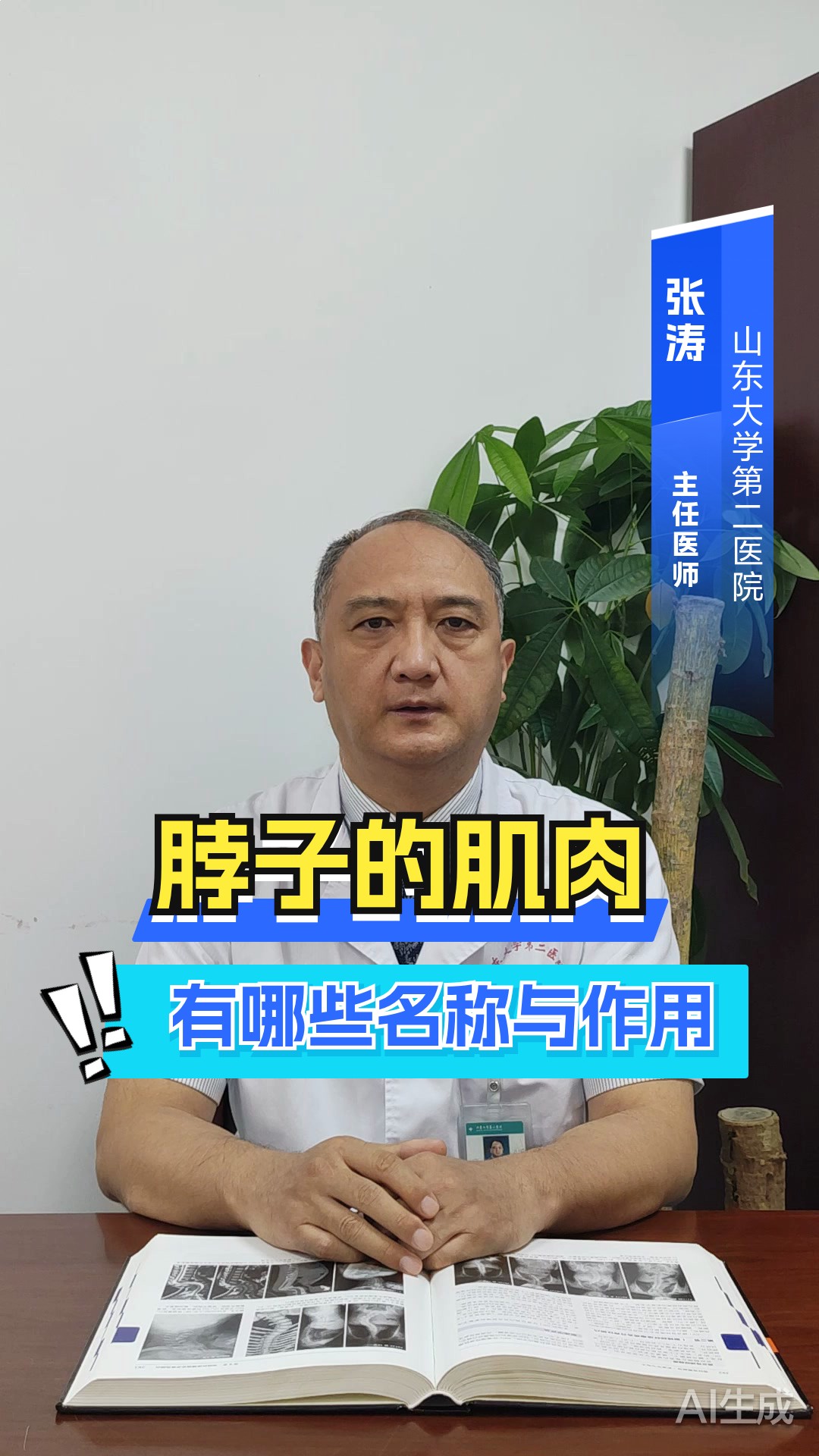 脖子的肌肉有哪些名称与作用?