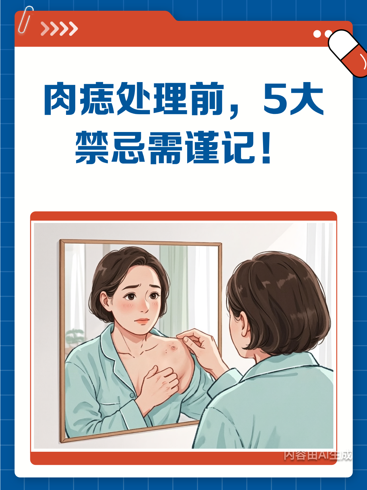 肉痣处理前,这5大禁忌你一定要知道!