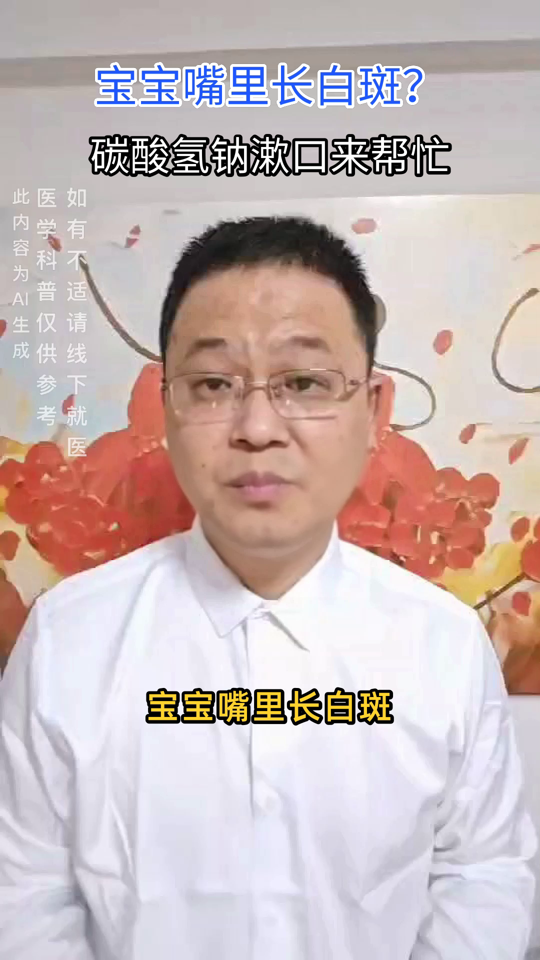 鹅口疮用碳酸氢钠漱口管用吗？