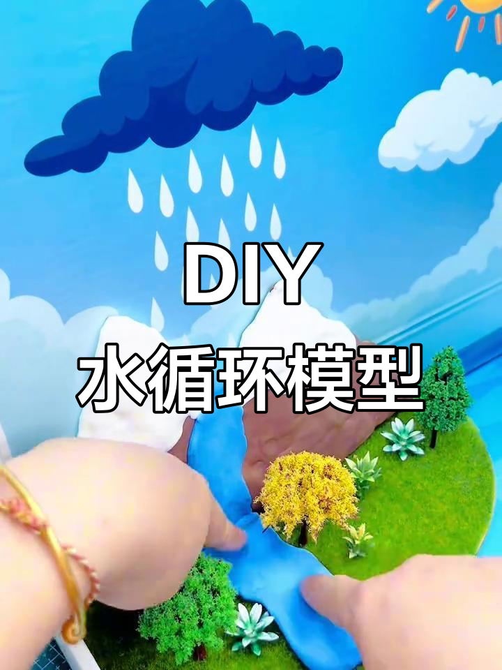 自制水循环模型制作,打造微缩景观与自然环境