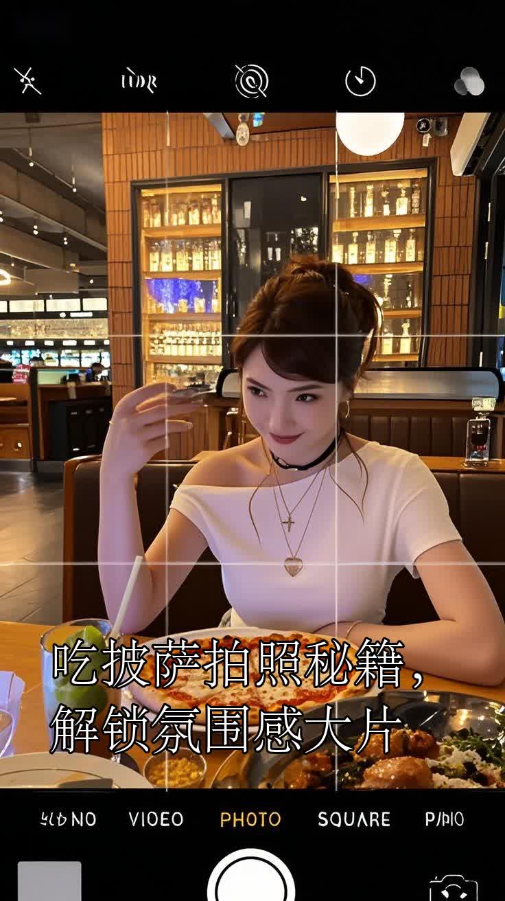 吃披萨拍照秘籍，解锁氛围感大片