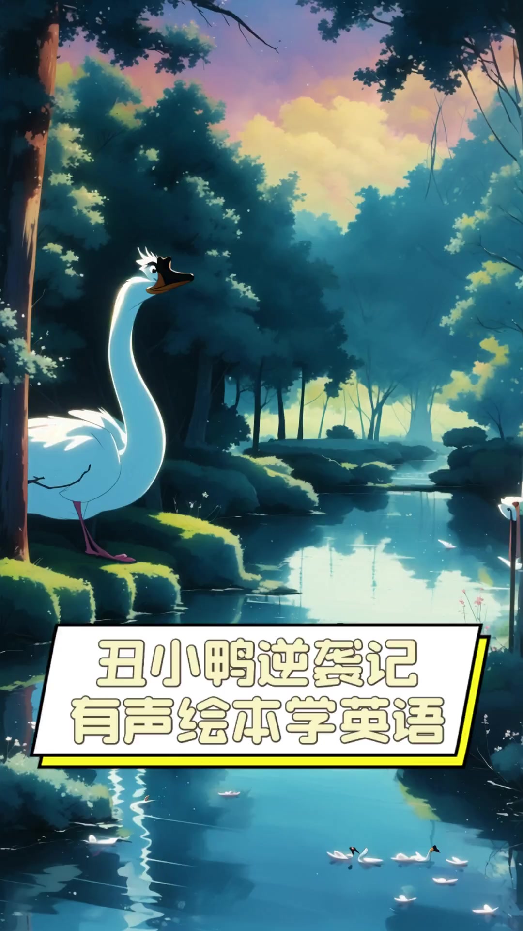 丑小鸭逆袭记,有声绘本学英语