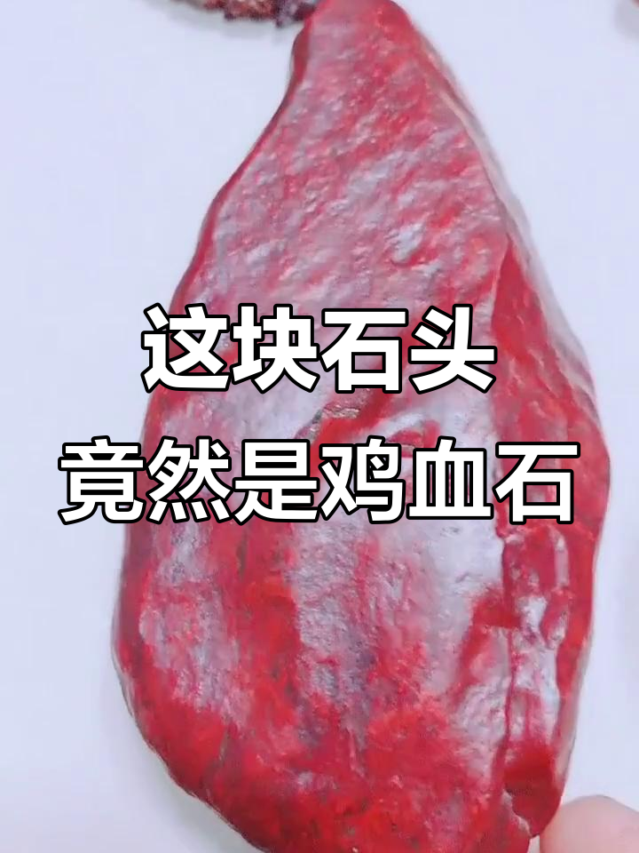 专家鉴定:这块看似普通的血石竟是鸡血珍品,价值惊人