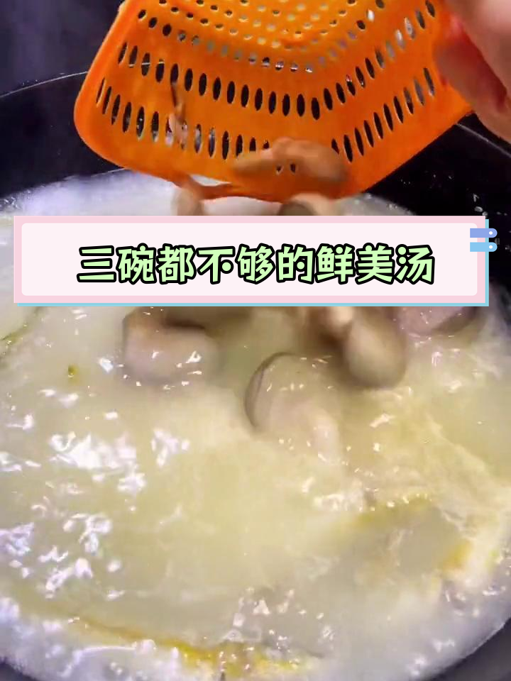 沙丁鱼豆腐平菇汤,嫩滑美味,三碗不够喝