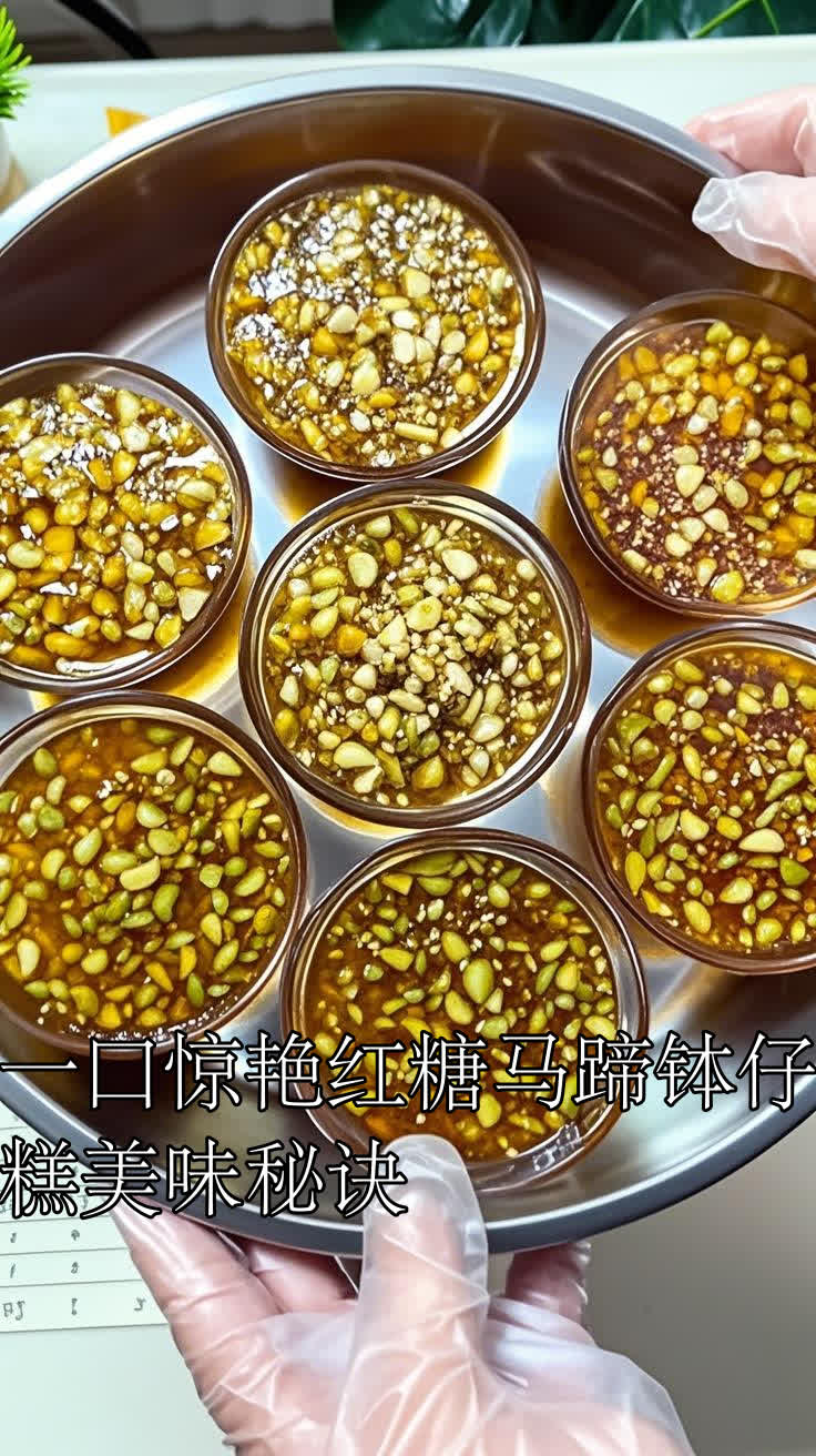 一口惊艳红糖马蹄钵仔糕美味秘诀