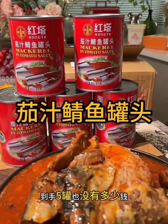 酸甜口的#茄汁鲭鱼 真就是#下饭神器 拌上米饭 #太好吃了 #好吃又解馋 #谁懂这一口的好