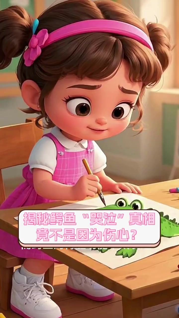 揭秘鳄鱼“哭泣”真相,竟不是因为伤心?