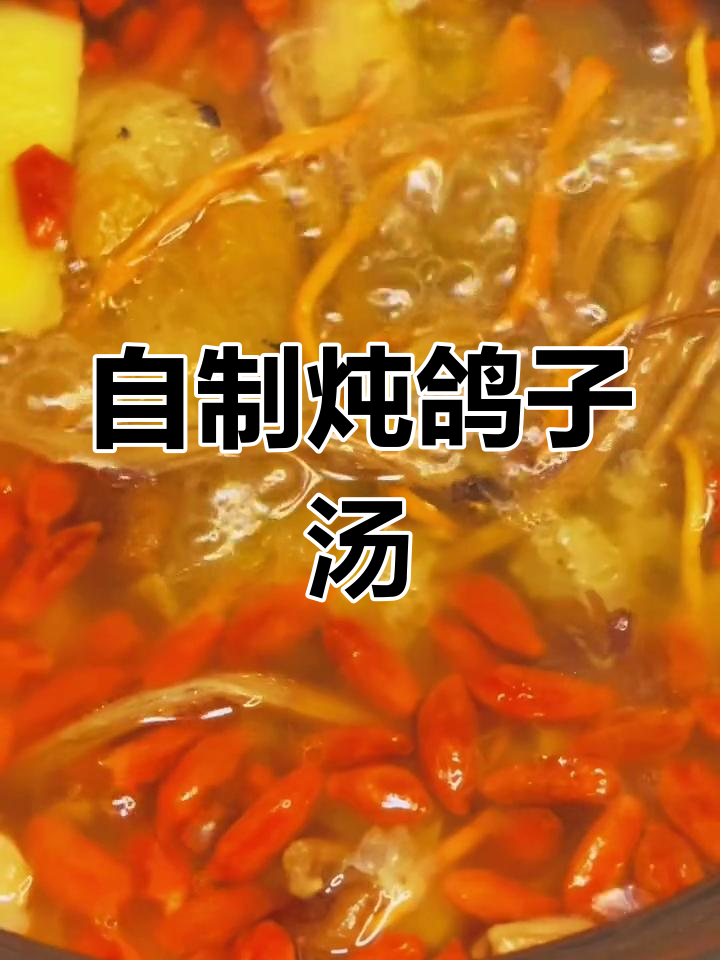 营养满满的鸽子汤,滋补又美味