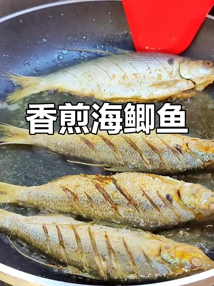 外焦里嫩香煎海鲫鱼,家常美味又实惠