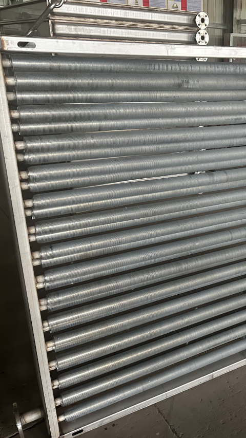 造纸厂烘干钢铝翅片管散热器 蒸汽翅片式换热器厂家