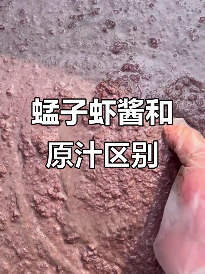 蜢子虾酱与原汁虾酱的区别,哪个更胜一筹?