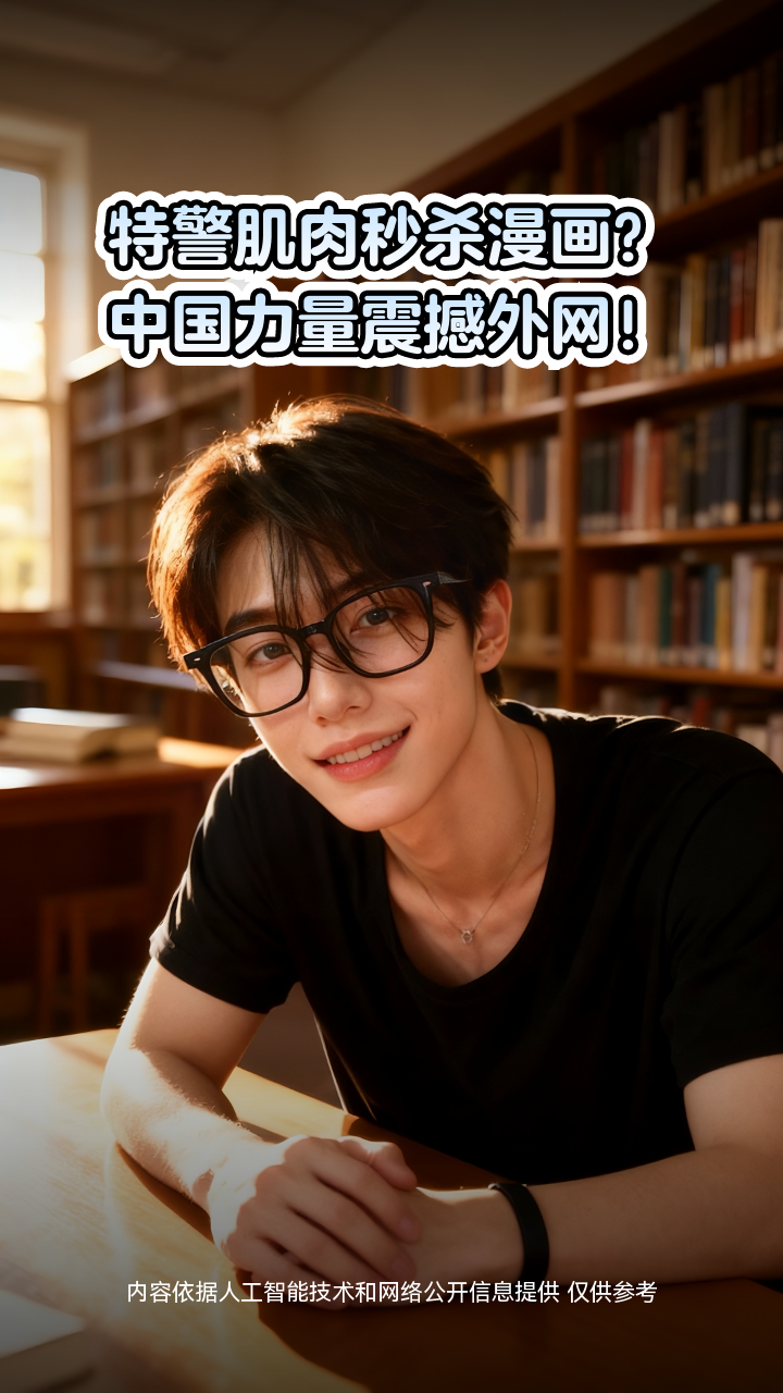特警肌肉秒杀漫画？中国力量震撼外网！