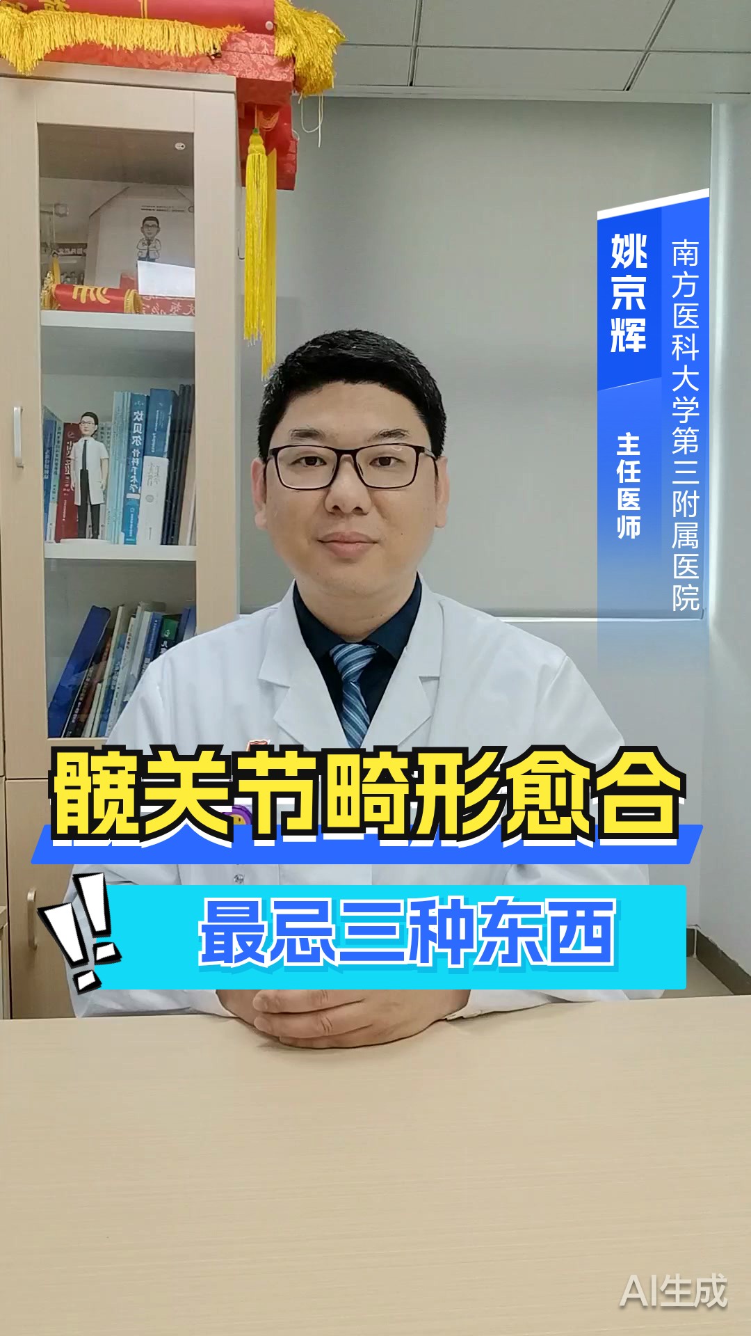 髋关节畸形愈合最忌三种东西