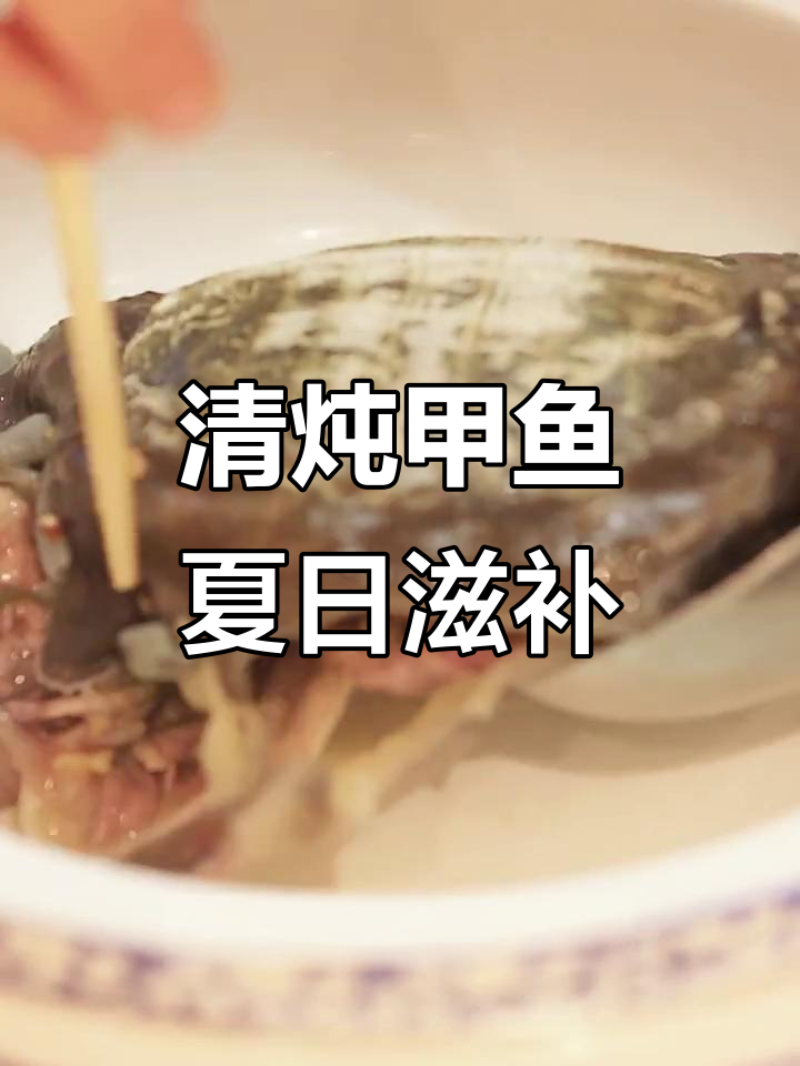 长沙传统清炖甲鱼,美容养颜又去火,夏天必备美味