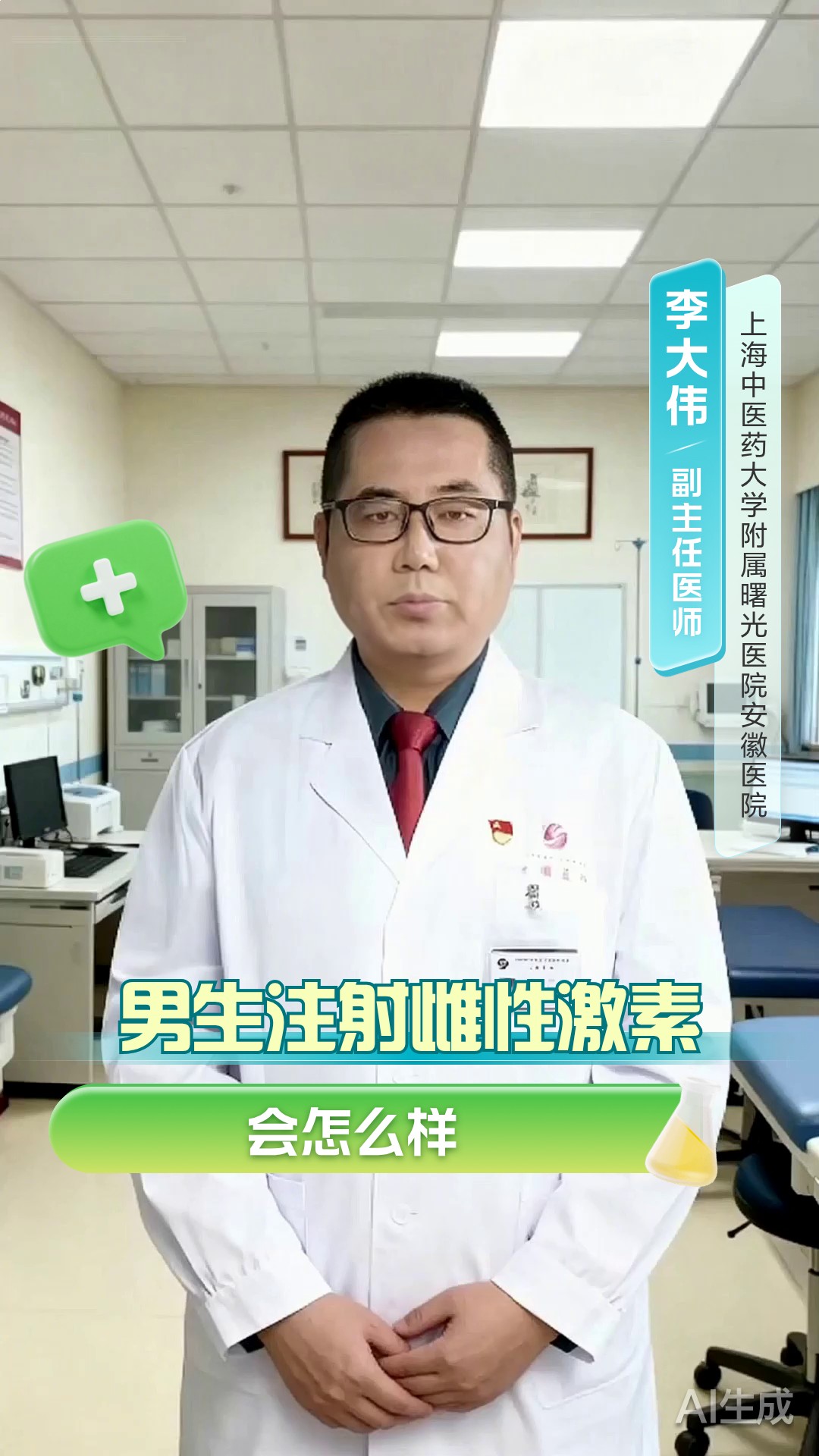 男生注射雌性激素会怎么样