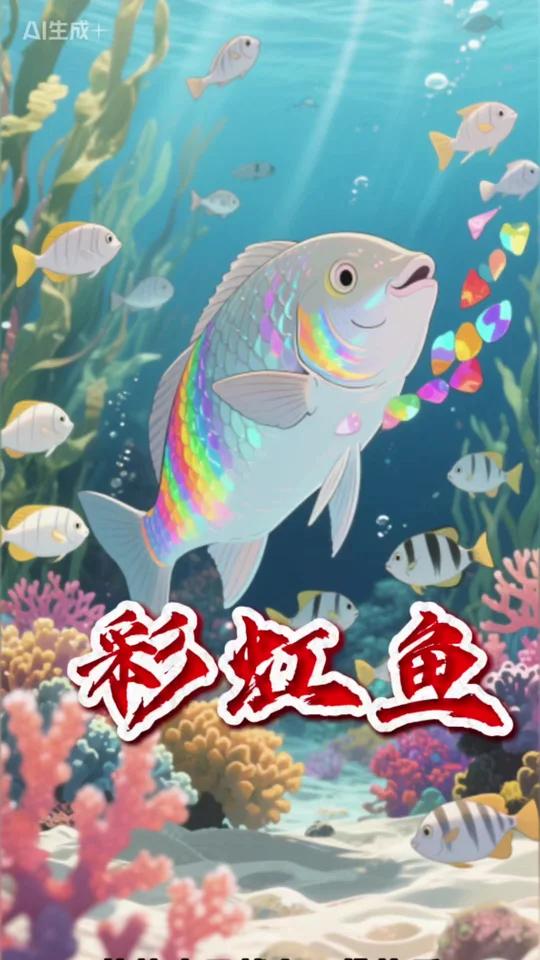 每天学习一个儿童故事《彩虹鱼》