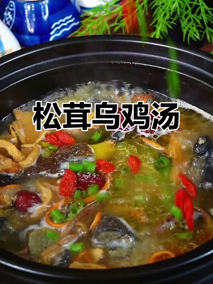 松茸乌鸡汤，滋补暖心，老婆最爱喝！