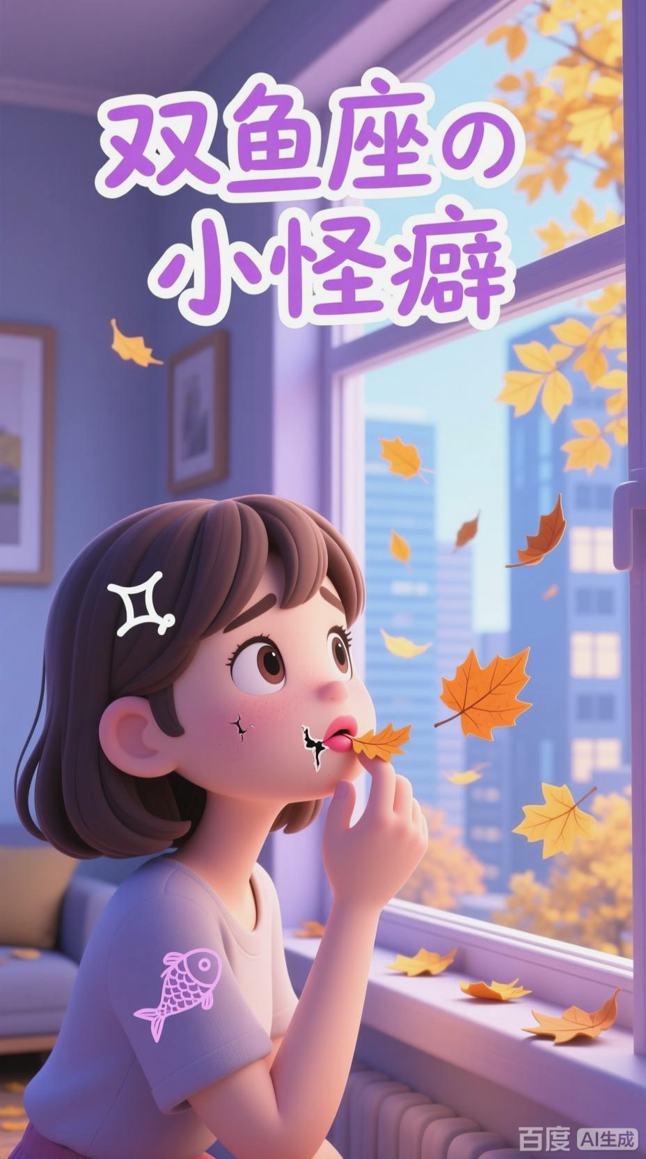 双鱼座的可爱小怪癖