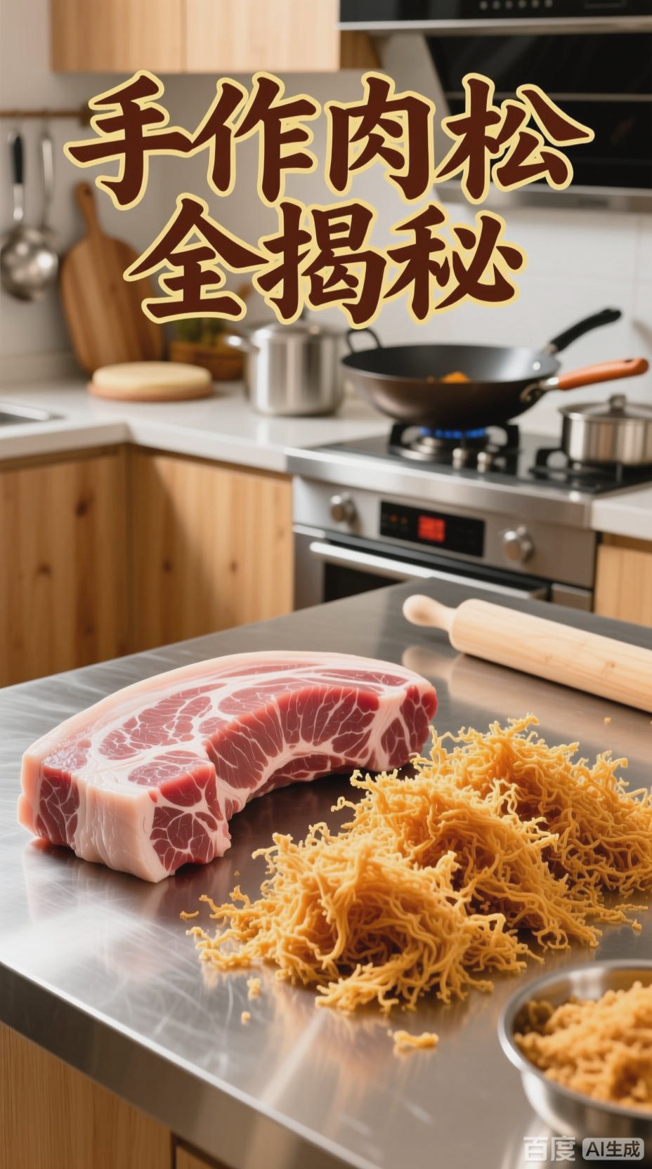 肉松制作全揭秘