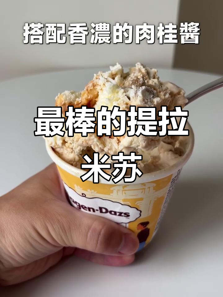 哈根达斯提拉米苏，口感无敌！