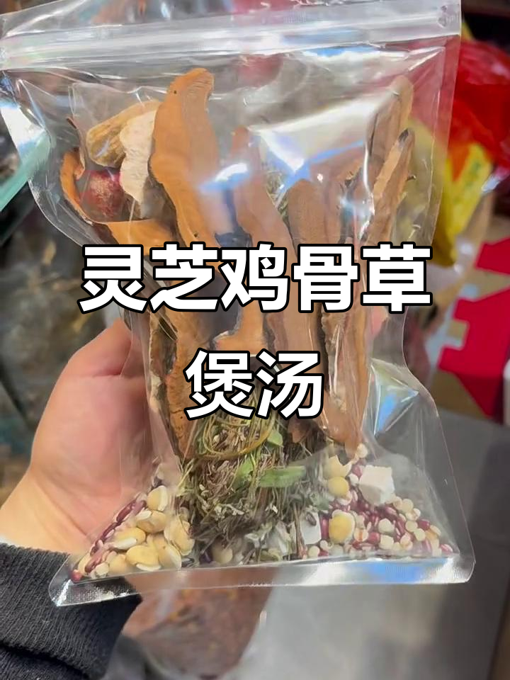 灵芝鸡骨草汤,祛湿健脾胃,回南天必备
