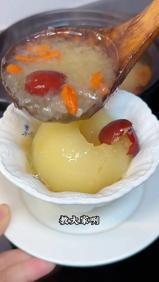 雪梨银耳糖水水