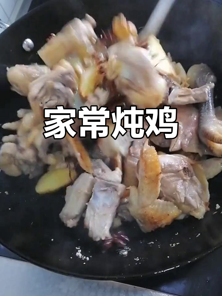 家庭炖鸡肉,简单又美味,孩子不吃辣椒也能享受