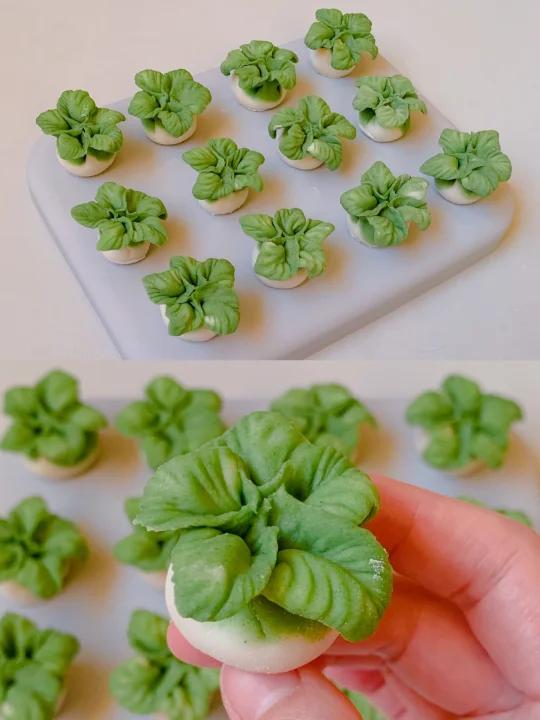 翡翠白菜饺子高颜值寓意美好 年夜饭必备