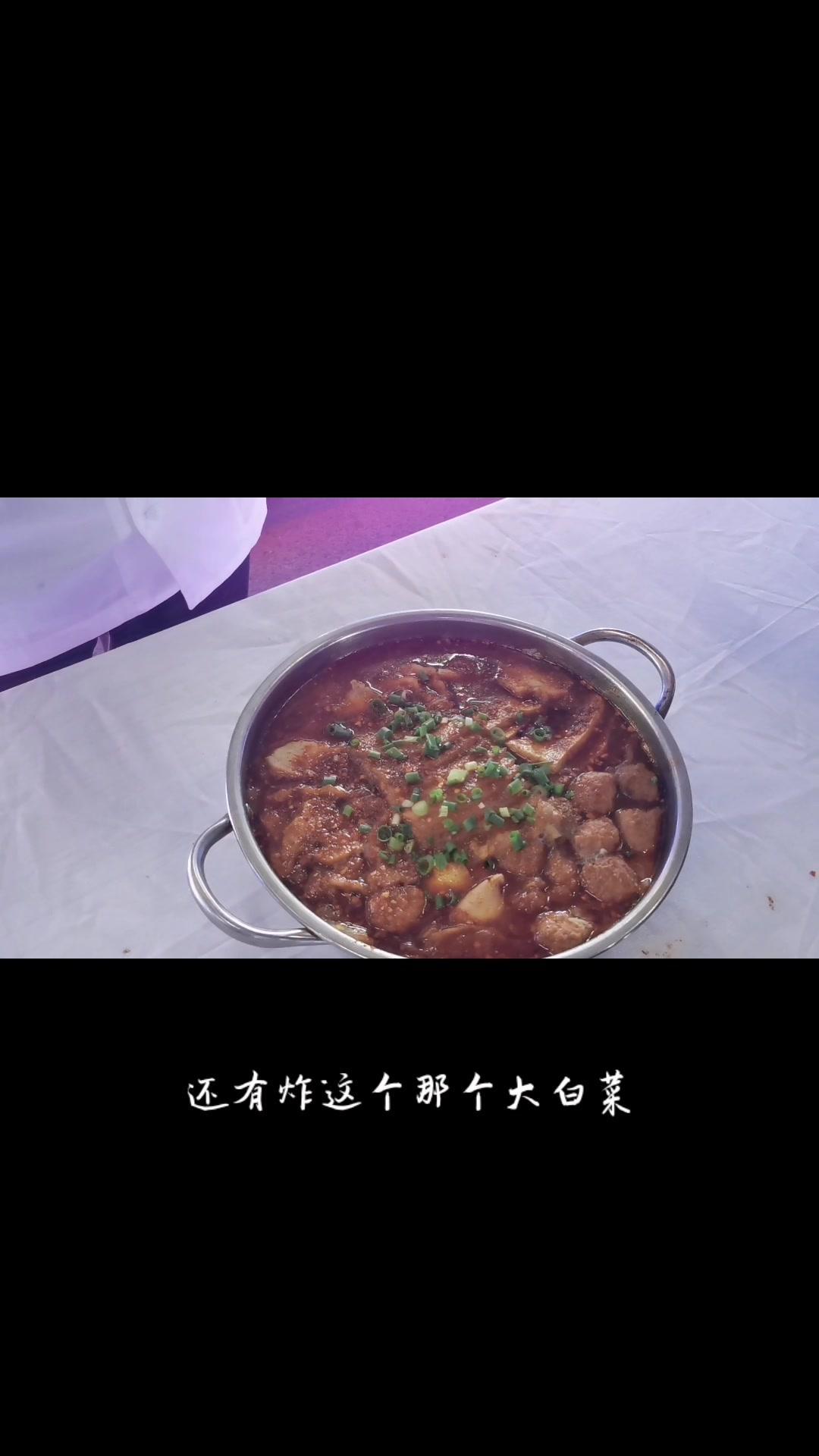 绪刚说事 丝路美食知味陕西「第六届丝博会陕西美食文化节技艺展示:白水豆腐瓢」由白港大酒店郭