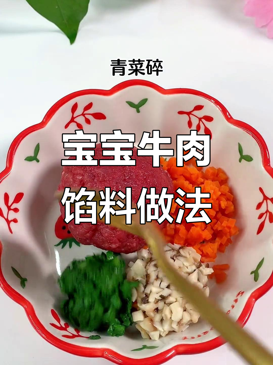 12月宝宝版牛肉馅,包饺子馄饨营养美味!