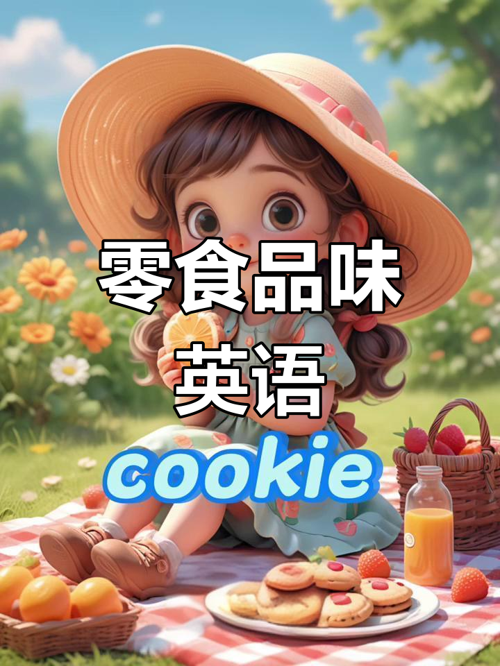零食英文大集结,趣味启蒙轻松学!