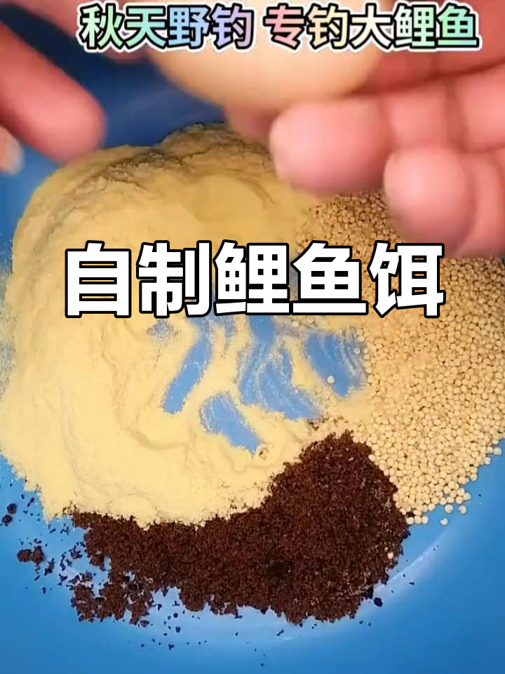 秋冬钓鱼必备自制饵料配方