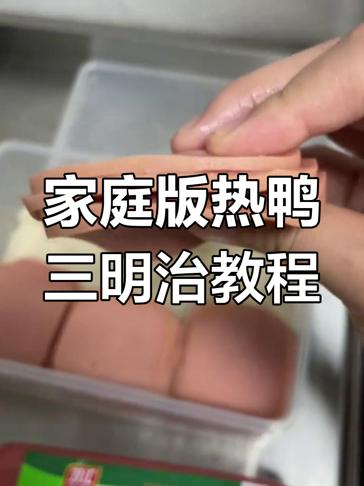 在家轻松做热压三明治,火腿鸡蛋一网打尽